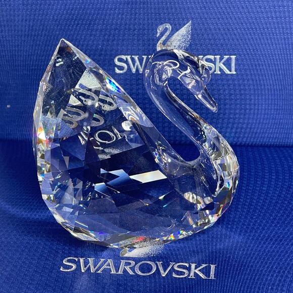 Swarovski Swan Small Figurine From Brilliant Sculptures Collection - Picture 6 of 8